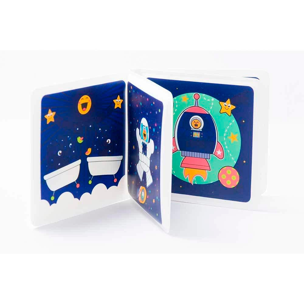 Discovery Books Pauli and Space Friends Libro de baño interactivo