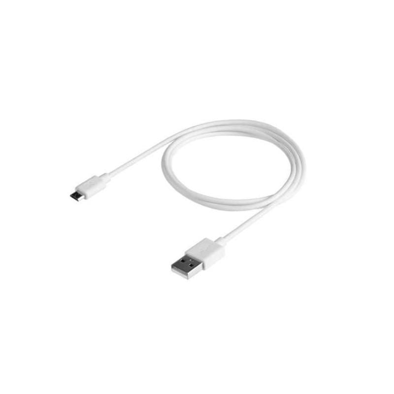 Cable XTorm Essential USB a Micro USB 1m Blanco