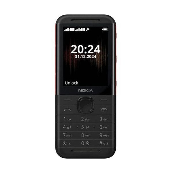 Teléfono móvil Nokia 5310 Negro-Rojo 2G DS GSM Usado