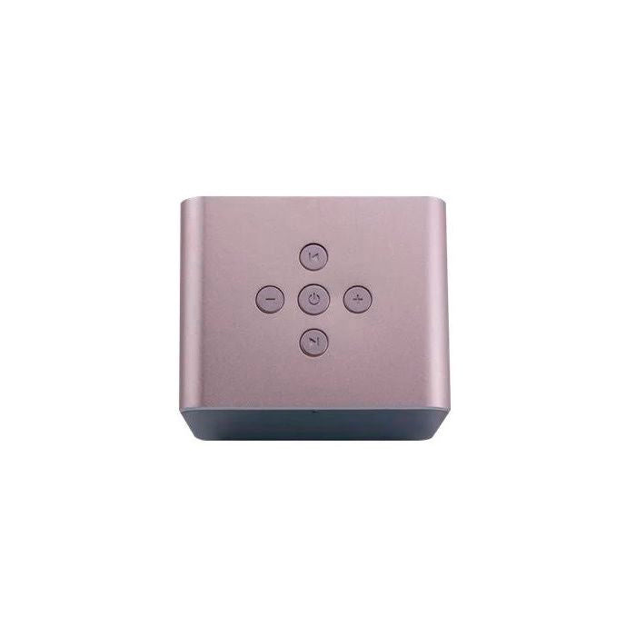 Reloj Despertador Altavoz Bluetooth Cubo Daewoo DBT-305 Rosa Usado