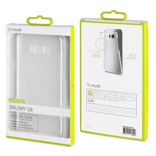 Carcasa Muvit Cristal Case Samsung Galaxy S8 transparente