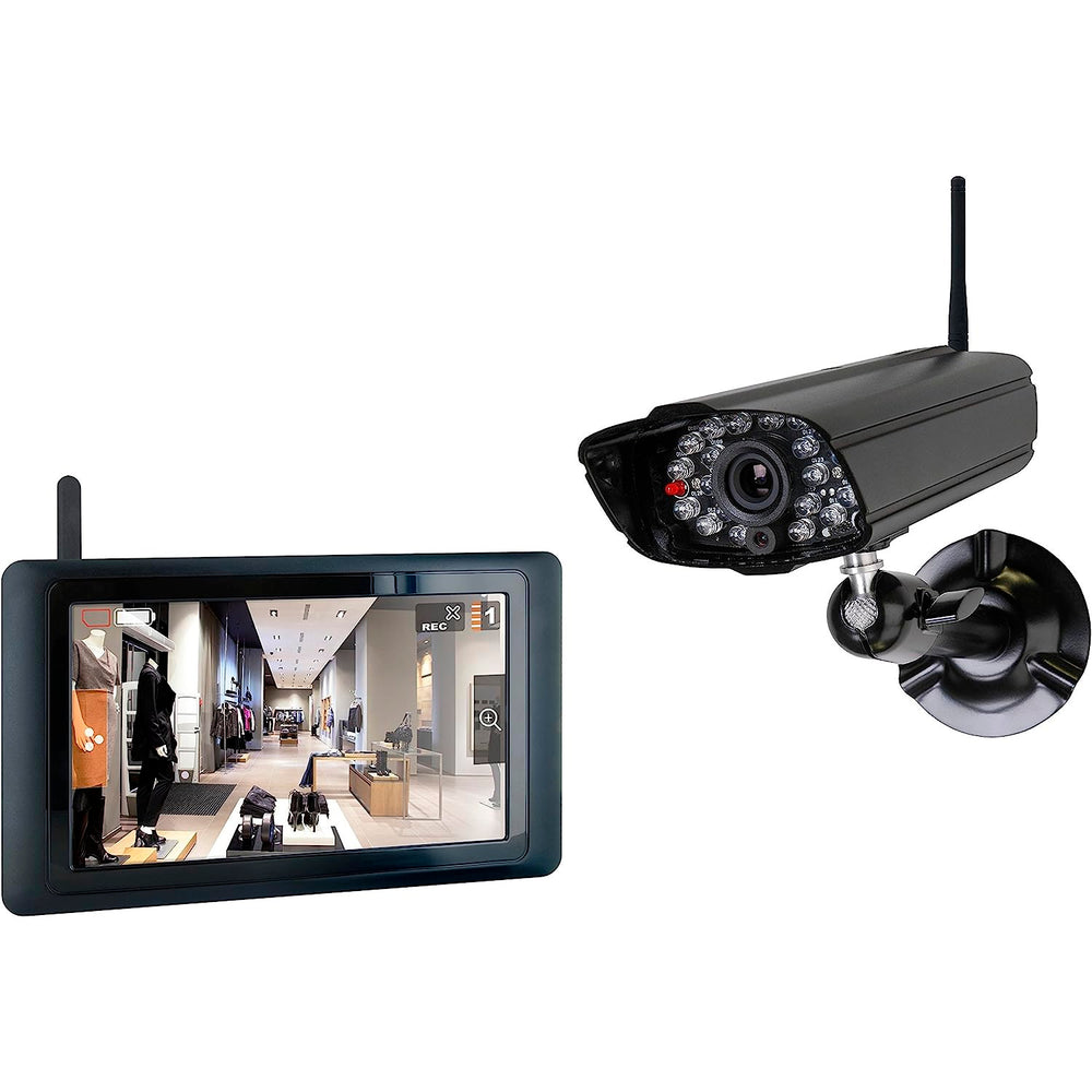 Sistema de cámara Smartwares CS89T (VGA, SD Card, Monitor 9″)