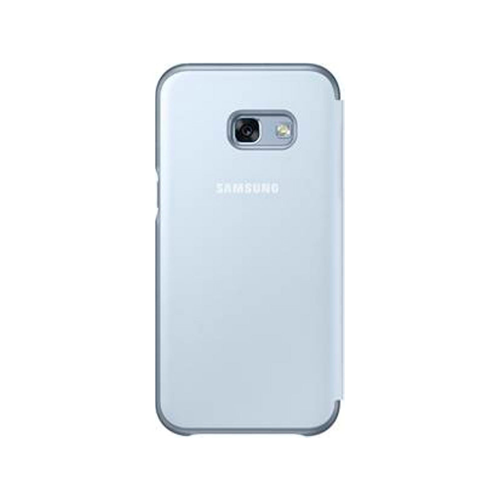 Funda original Samsung Neon Flip Cover para Samsung Galaxy A3 (2017) color azul