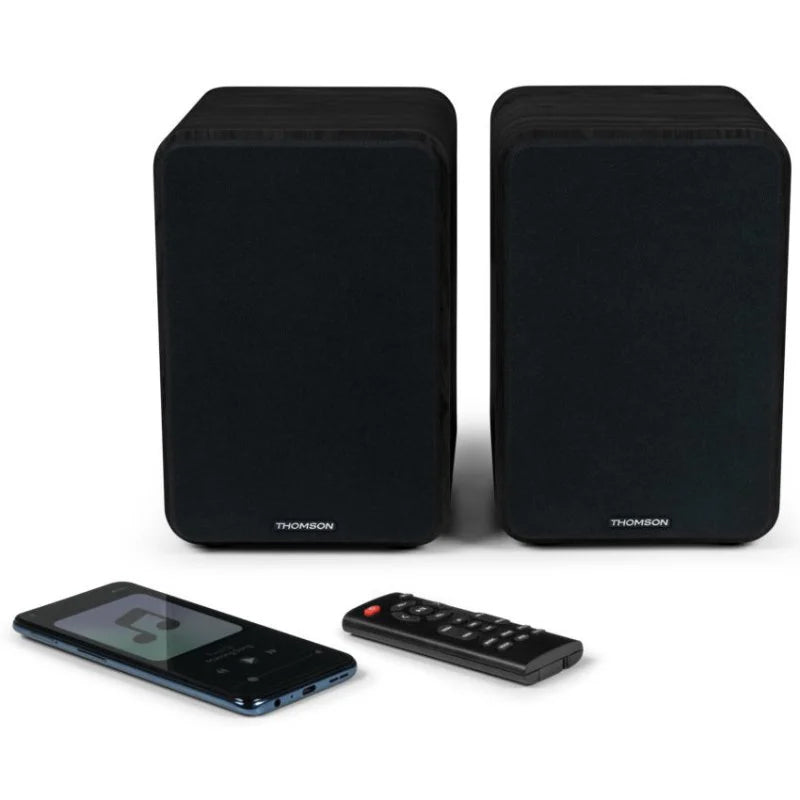 Altavoces Thomson WS600DUO Bluetooth 100W Negros Usados