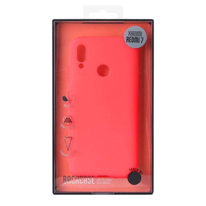 Funda Muvit Life Sand Xiaomi Redmi 7 Rosa Fluor.