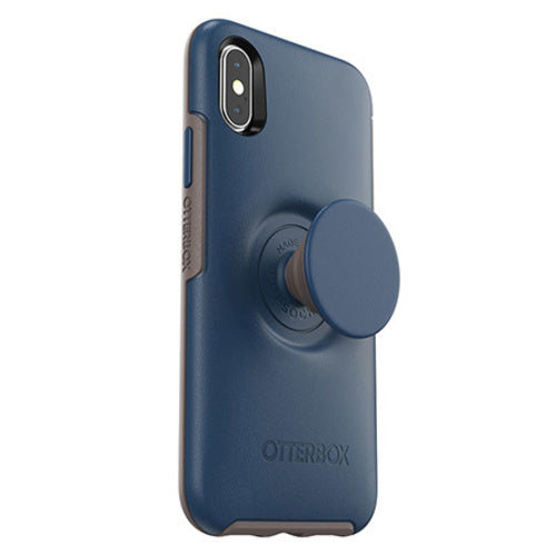 Funda OtterBox + Pop Symmetry para Apple iPhone X / XS color Azul