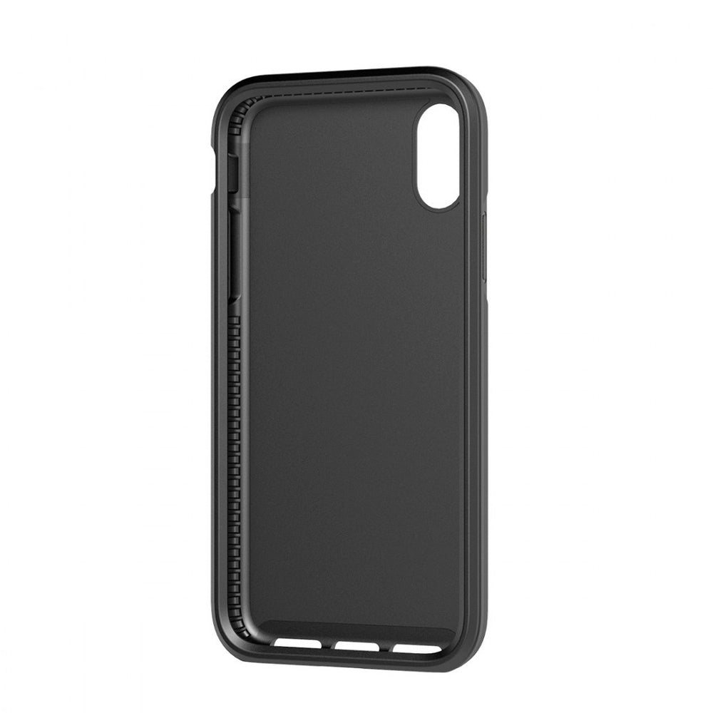 Funda Tech21 Evo Luxe para Apple iPhone X/Xs cuero negro.
