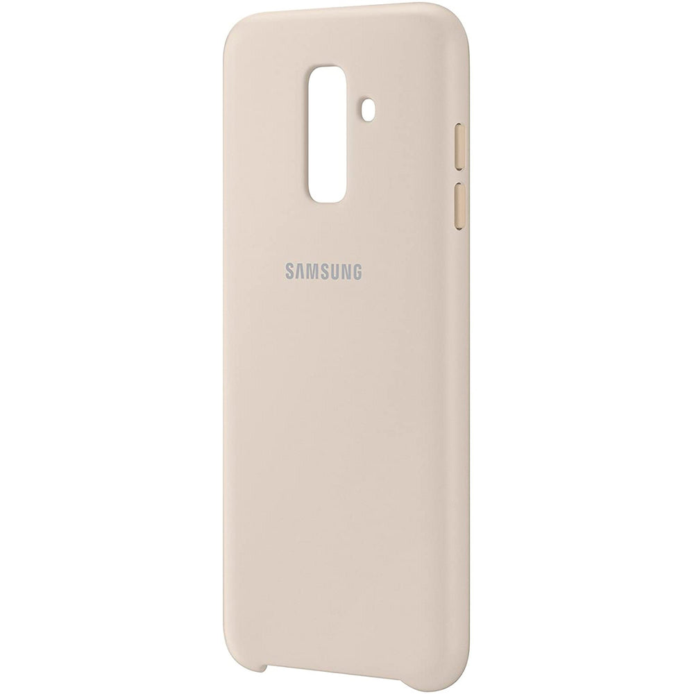 Funda original Samsung Dual Layer para Galaxy A6+ color oro