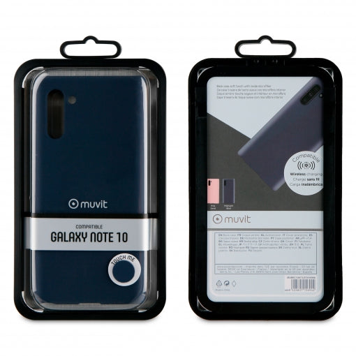 Carcasa Muvit Liquid Edition para Samsung Galaxy Note 10/10 5G Azul.