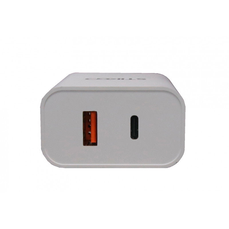 Cargador de Pared universal StikGo STIK00736 tipo C + QC3.0
