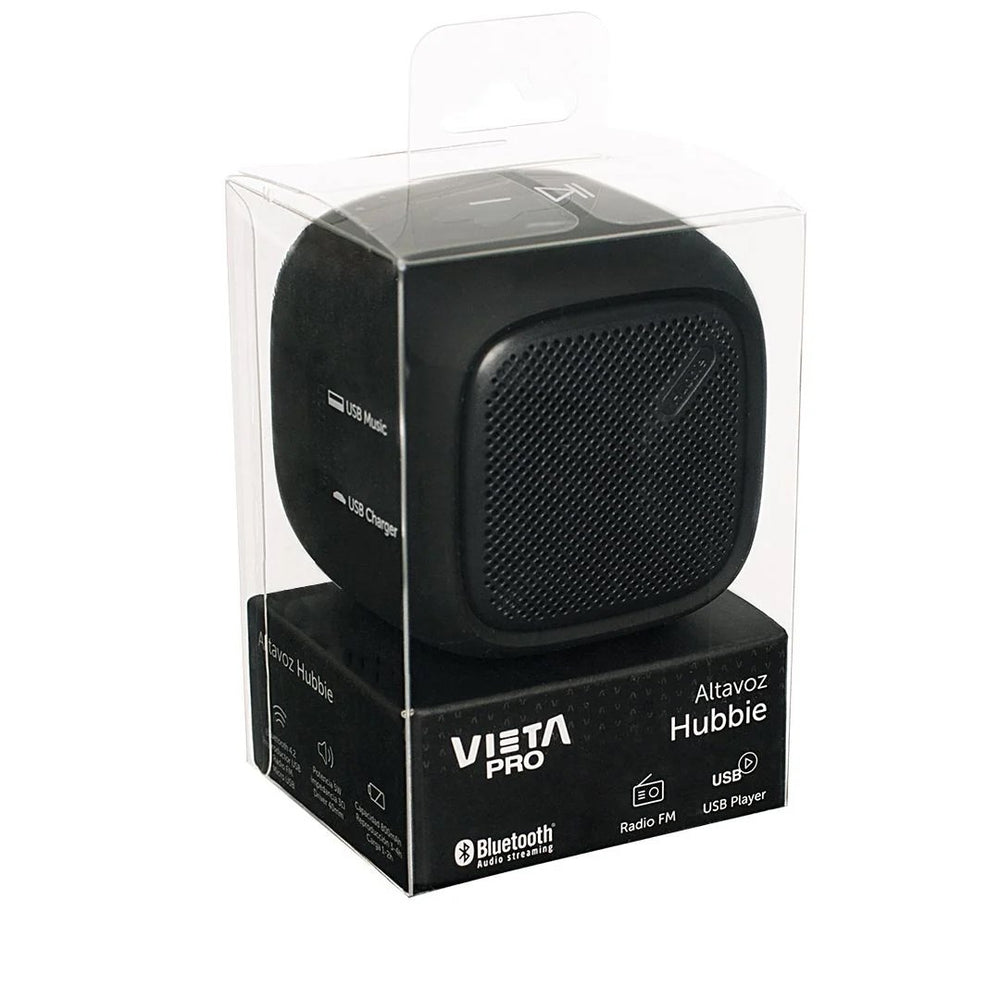 Altavoz portátil bluetooth Vieta Pro Hubbie VM-BS19 negro