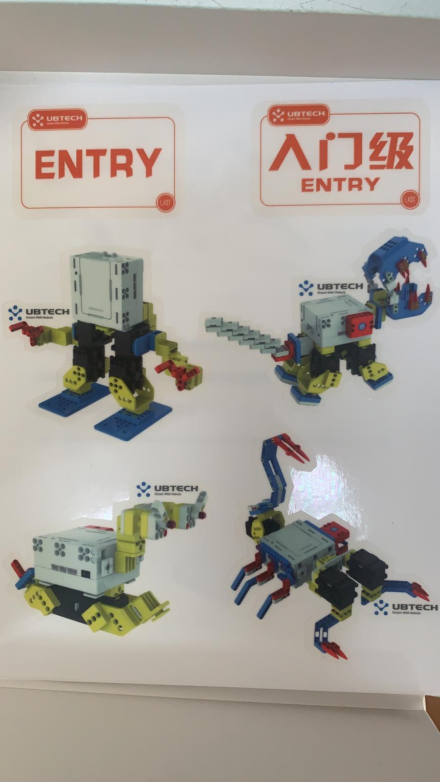 Robotica Educativa UBTECH Jimu Robot uKit Entry Usado.