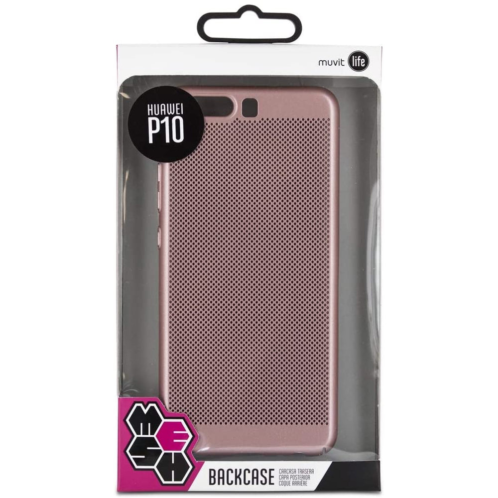 Funda Muvit Life para Huawei P10 Rosa y Dorado.