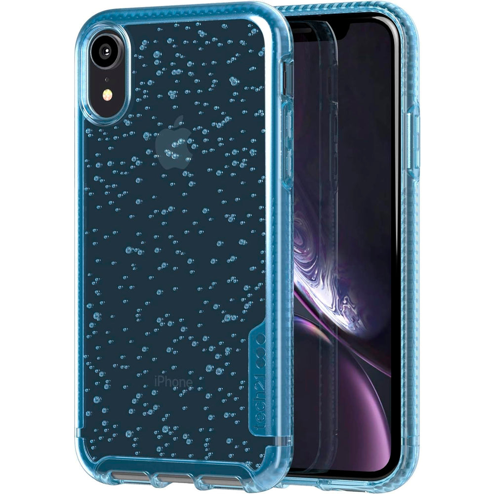 Funda Tech21 Pure Soda para Apple iPhone XR azul (NUEVA)