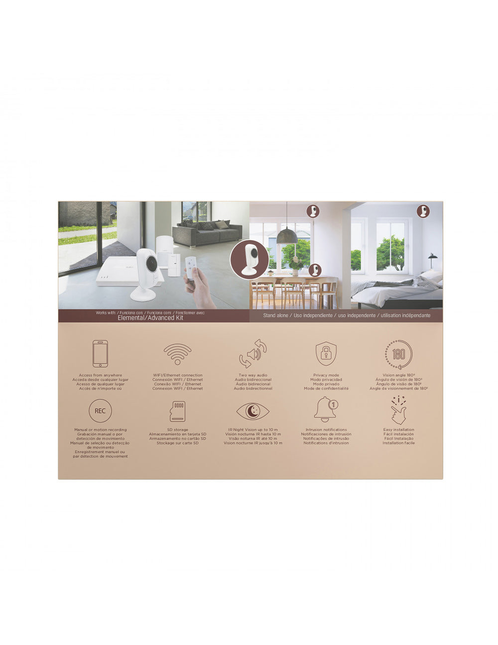 Muvit iO Cámara de seguridad WIFI FullHD para interiores (NUEVO)