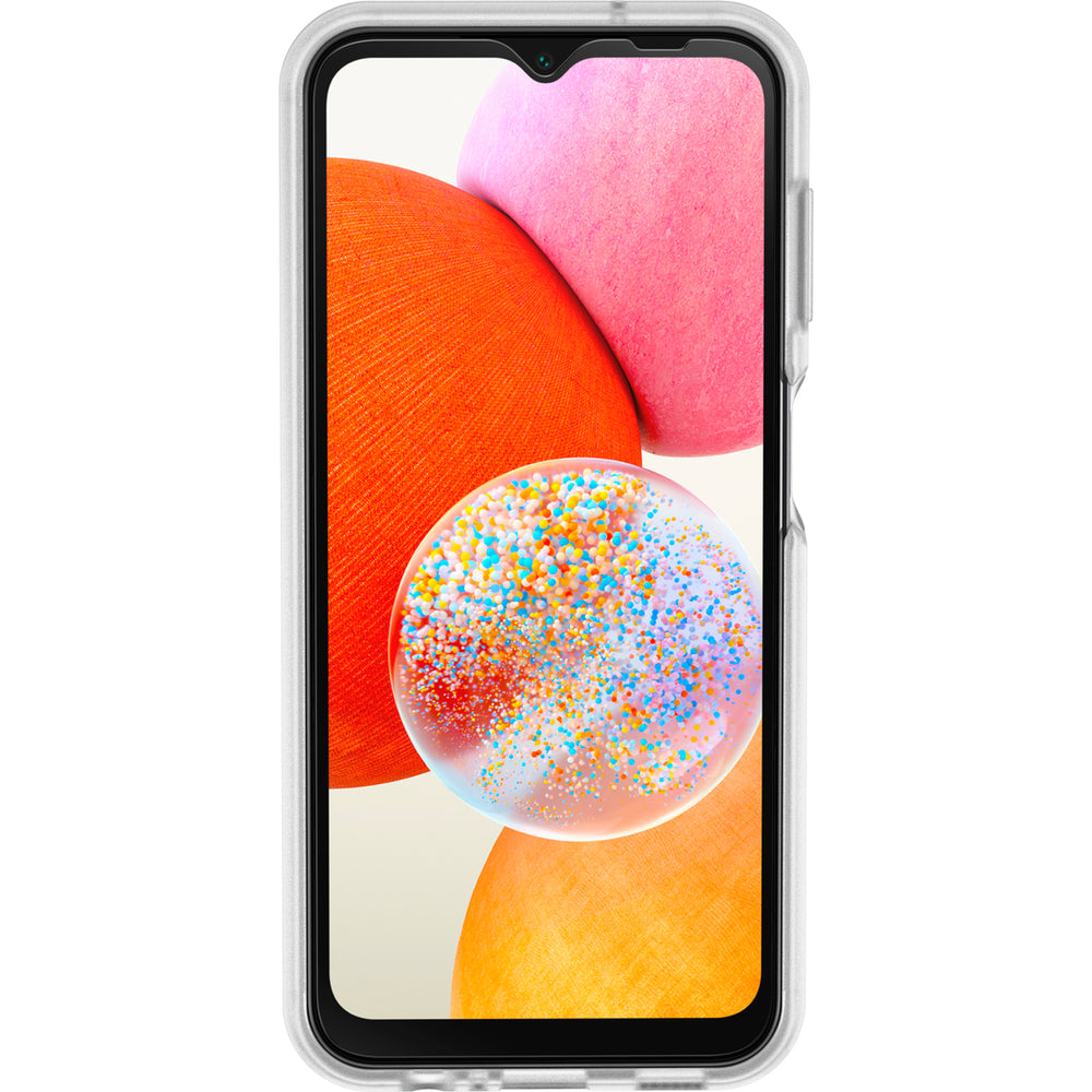 React Funda + Protector Trusted Glass para Samsung Galaxy A14 transparente