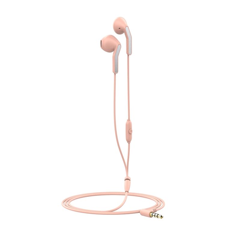 Auriculares estéreo Muvit for Change E56 3.5mm Rosa