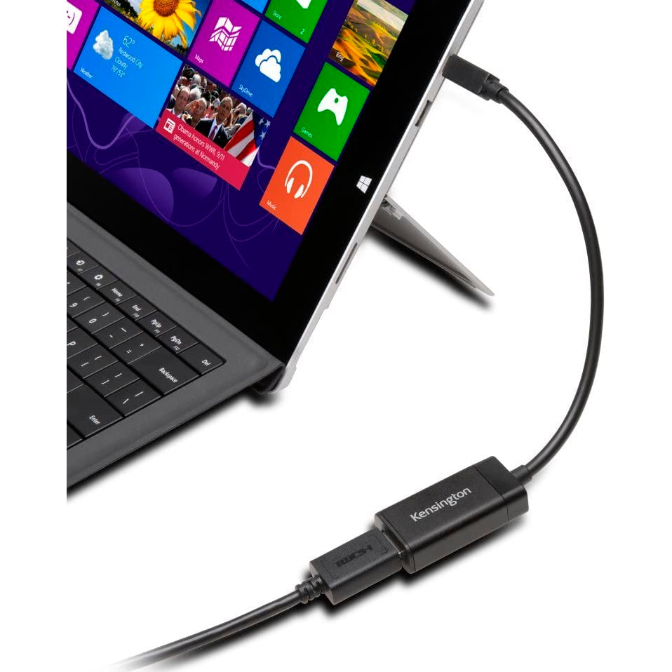 Cable Adaptador Kensington de Vídeo Mini Display Port a HDMI 4K VM4000