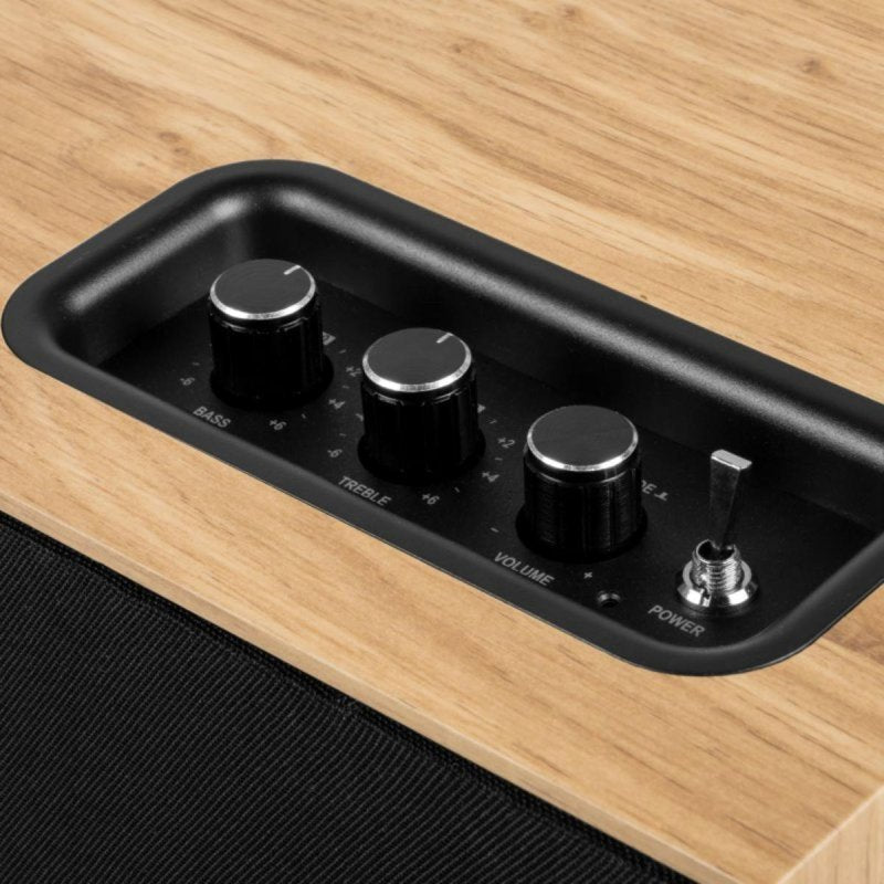 Altavoces Thomson Activos Bluetooth 5.3 50W madera con control de agudos/graves