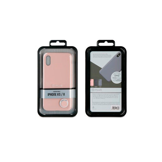 Funda Muvit Life Liquid para Apple Iphone X/Xs Rosa Arena