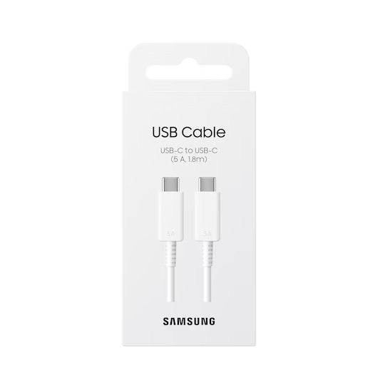 Cable Samsung EP-DX510JWEGEU USB-C 1,8m Blanco
