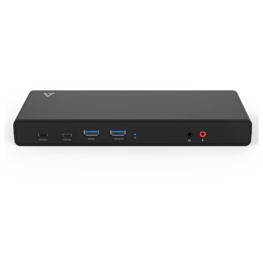 Docking Station V7 UCDDS2 USB-C DisplayLink dual 4K