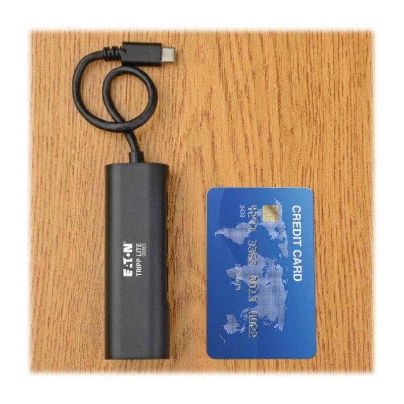 Adaptador USB-C Tripp Lite U460-003-3A1GB Hub 3xUSB 3.1 Gen1 Ethernet Gigabit