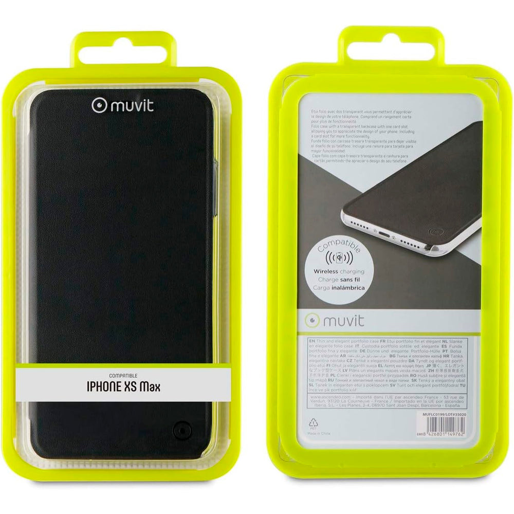 Funda Muvit Folio para Apple iPhone XS MAX (NUEVO)
