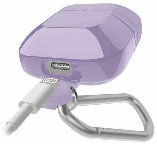 Estuche X-Doria Defense Journey para Air pods 1 y 2 purpura.