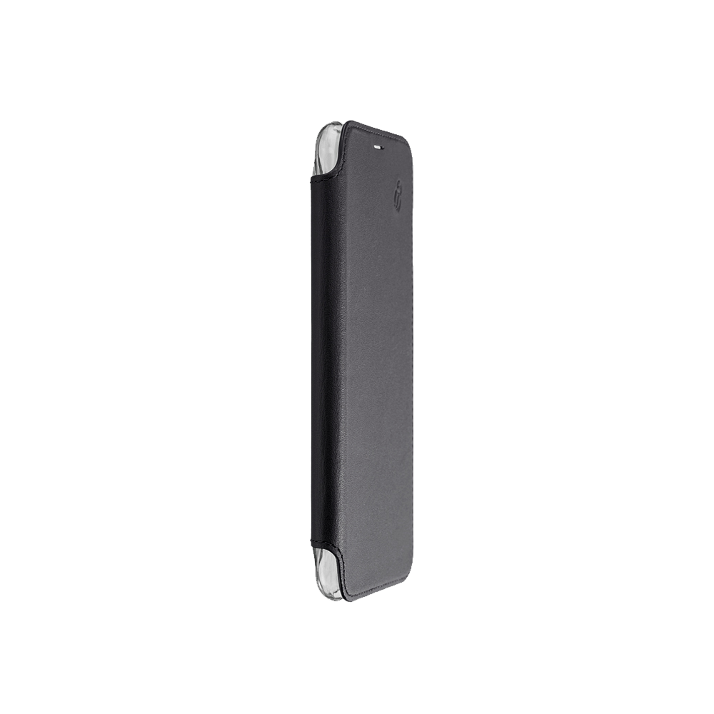 Funda BeetleCase de cristal negro para Apple iPhone X/Xs.