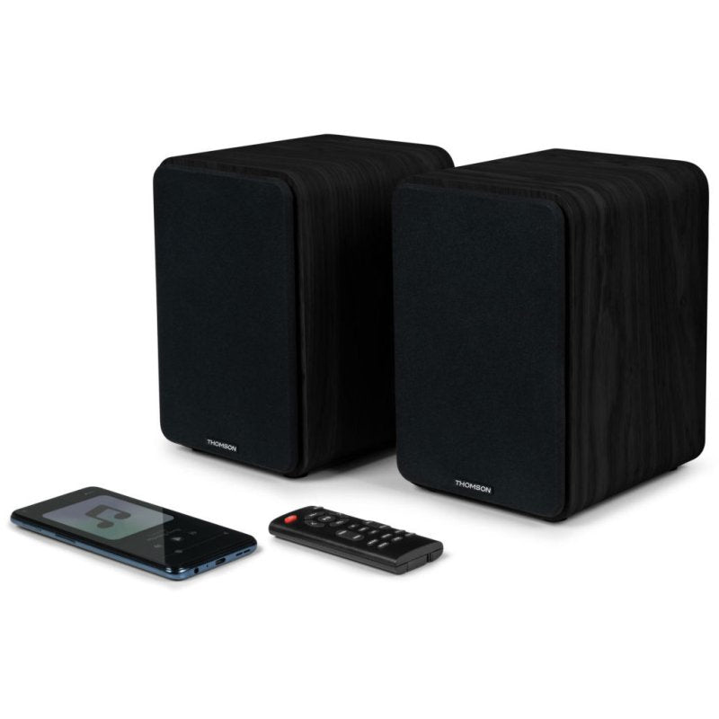 Altavoces Thomson WS600DUO Bluetooth 100W Negros Usados
