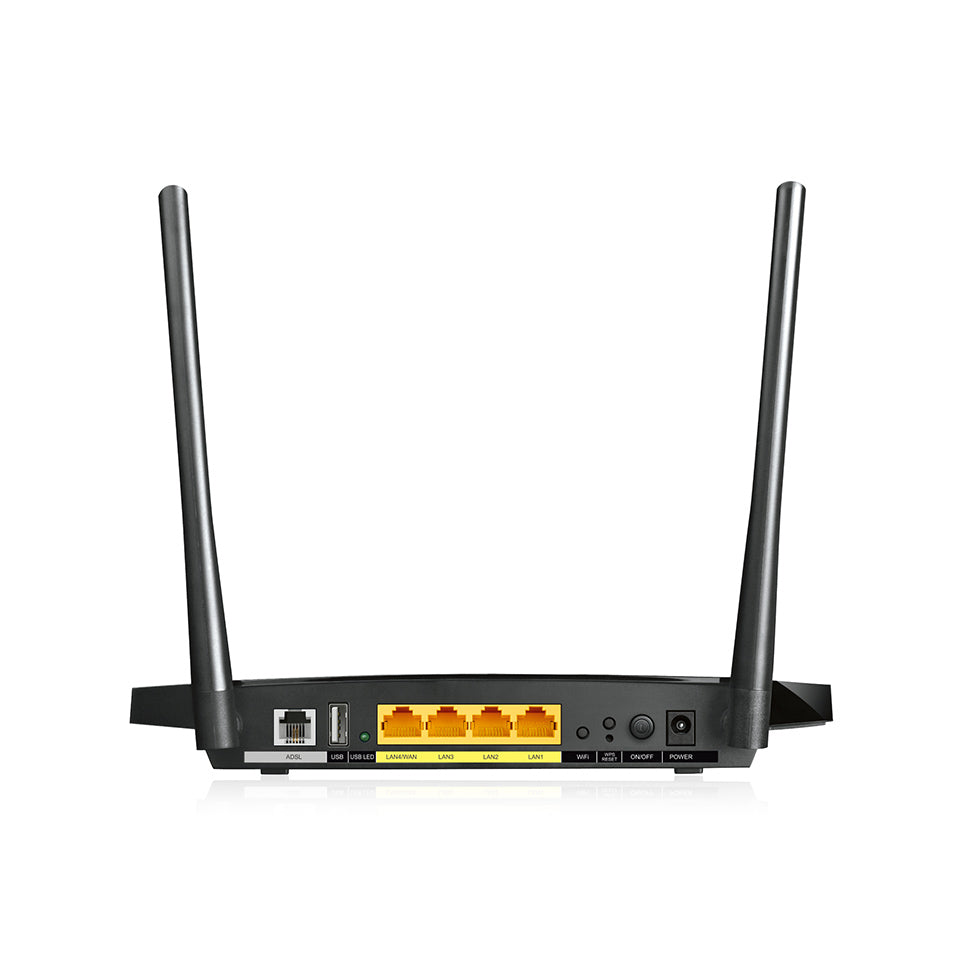 Módem router TP-Link TD-W8970 ADSL2+ Gigabit e Inalámbrico N a 300Mbps
