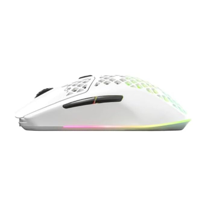 Ratón SteelSeries Aerox 3 Wireless 2022 Blanco