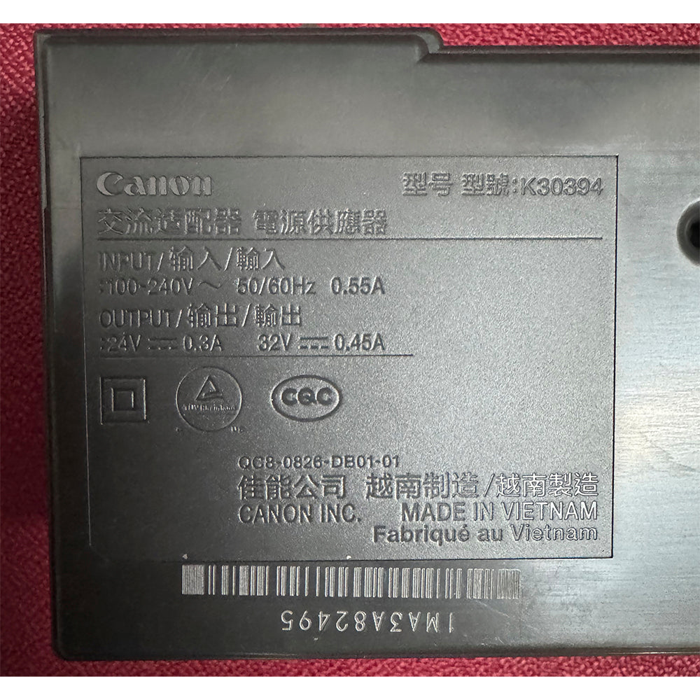 Fuente de alimentación Impresoras Canon K30394 24V 0.3A/32V 0.45A