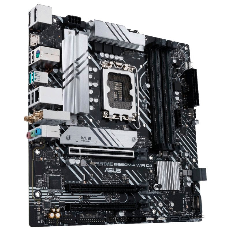 Placa Base Asus PRIME B660M-A WIFI D4 *Fallan 2 primeros bancos memoria, 3-4 OK*