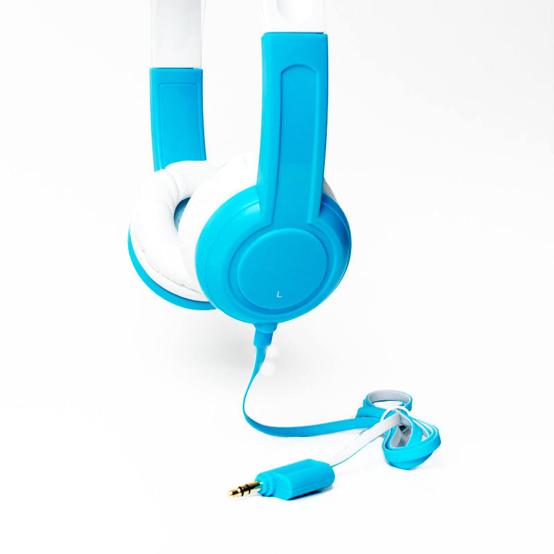 Auriculares infantiles BuddyPhone Azul.