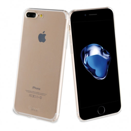 Carcasa Muvit para Apple iPhone 7 Plus/8 Plus ultra fina transparente.