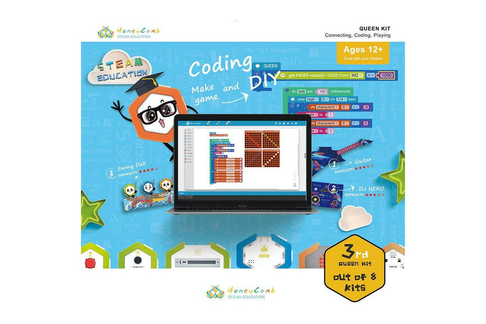 Robotica Educativa HoneyComb Queen Kit