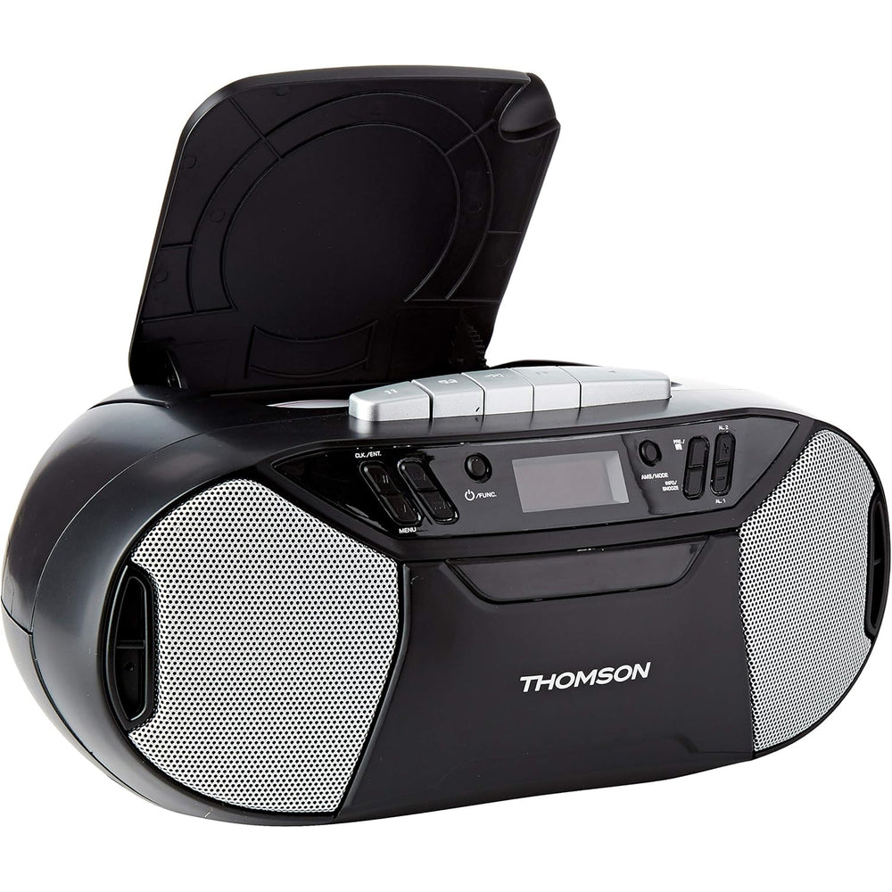 Radio Cassette/CD/Mp3 portátil Thomson RK250UDABCD negro