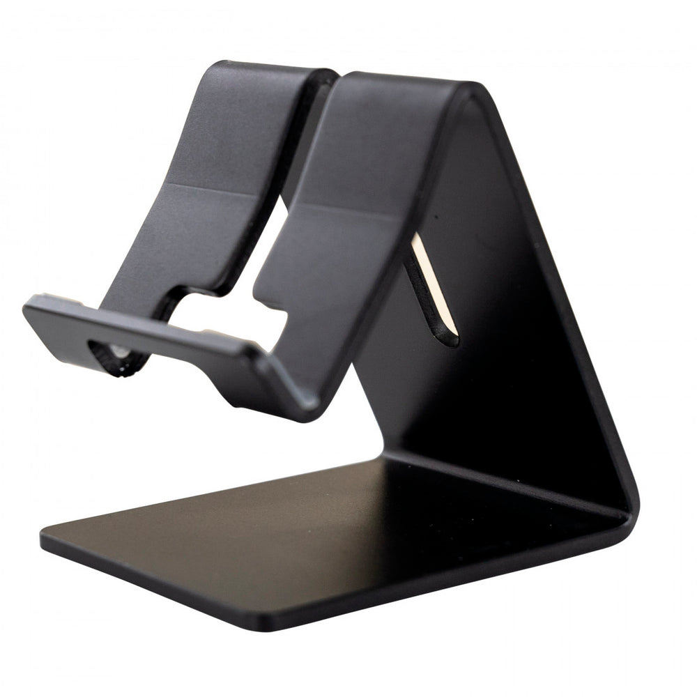 Myway soporte sobremesa compatible con smartphones y tablets negro