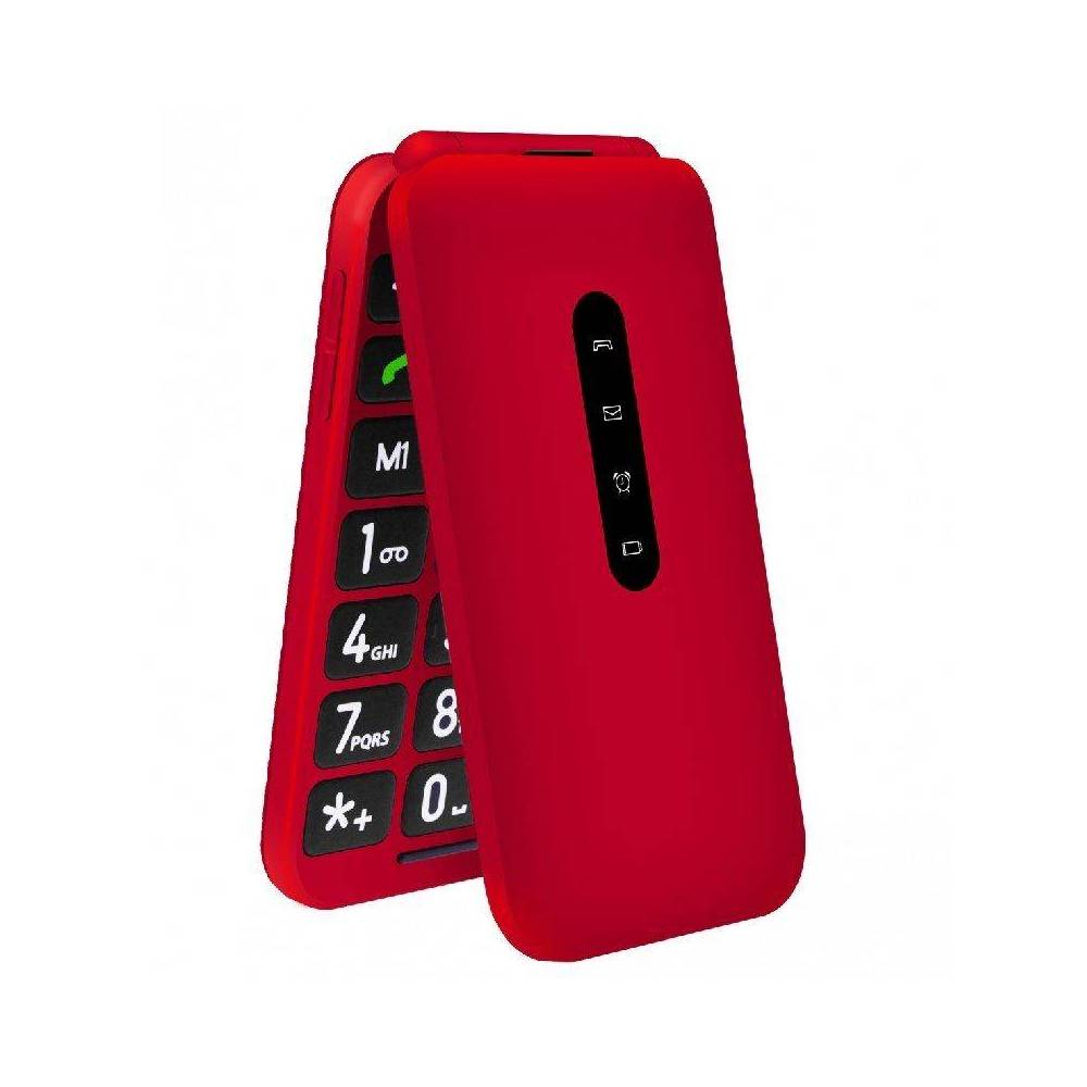 Teléfono Móvil Telefunken Libre S740 4G 2.8″ KaIOS Rojo *Pantalla con rayas*