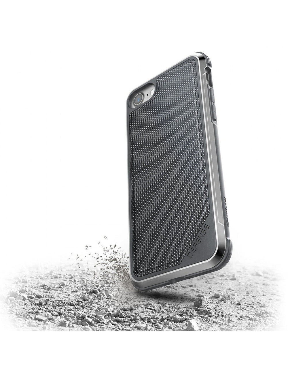 Funda Xdoria Defense Lux Nylon para Apple iPhone 7/8 color negro (NUEVA)