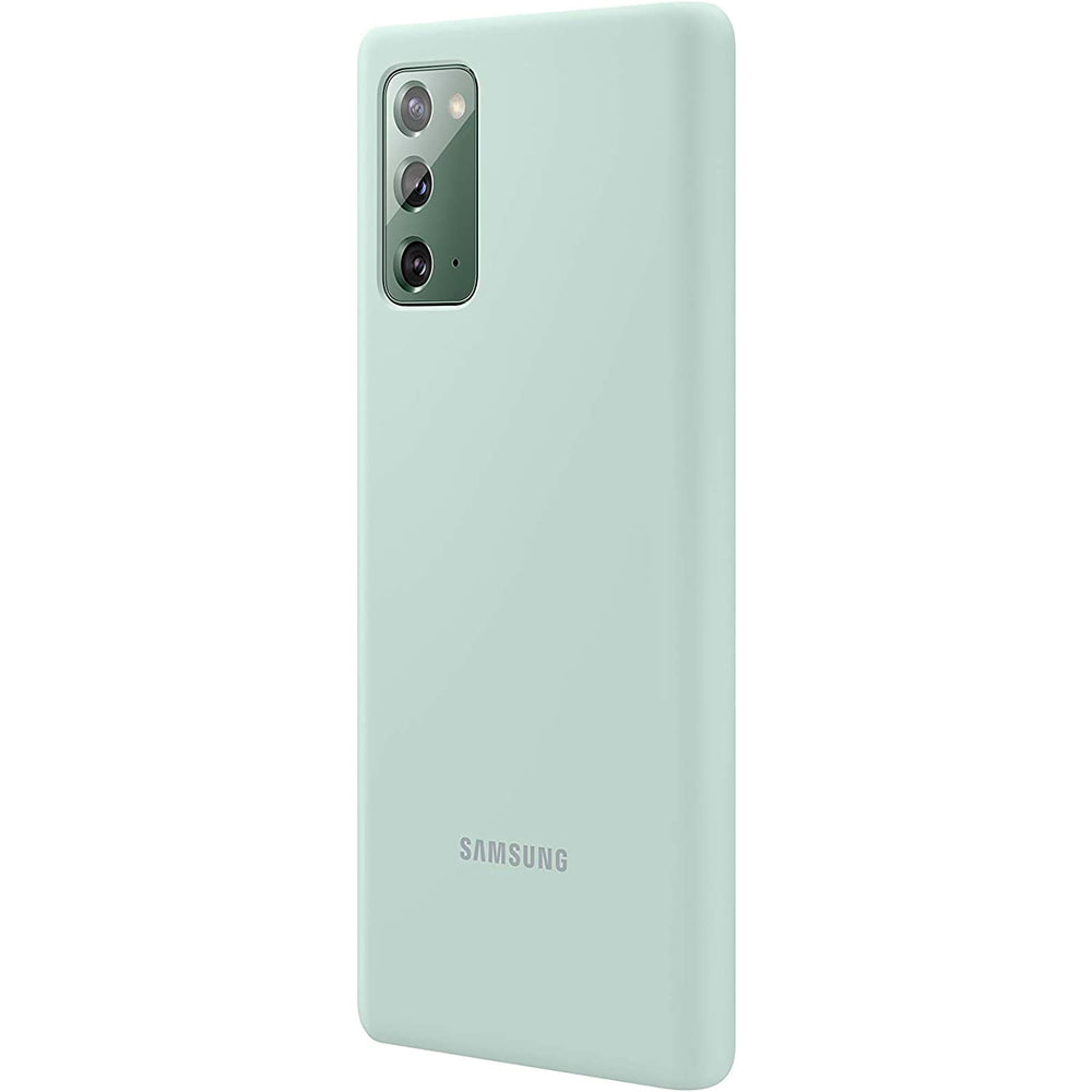 Funda original Samsung de silicona para Samsung Galaxy Note 20 verde (NUEVO)