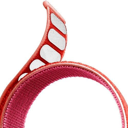 Correa para Apple Watch Puro Icon Nylon 40mm color rosa
