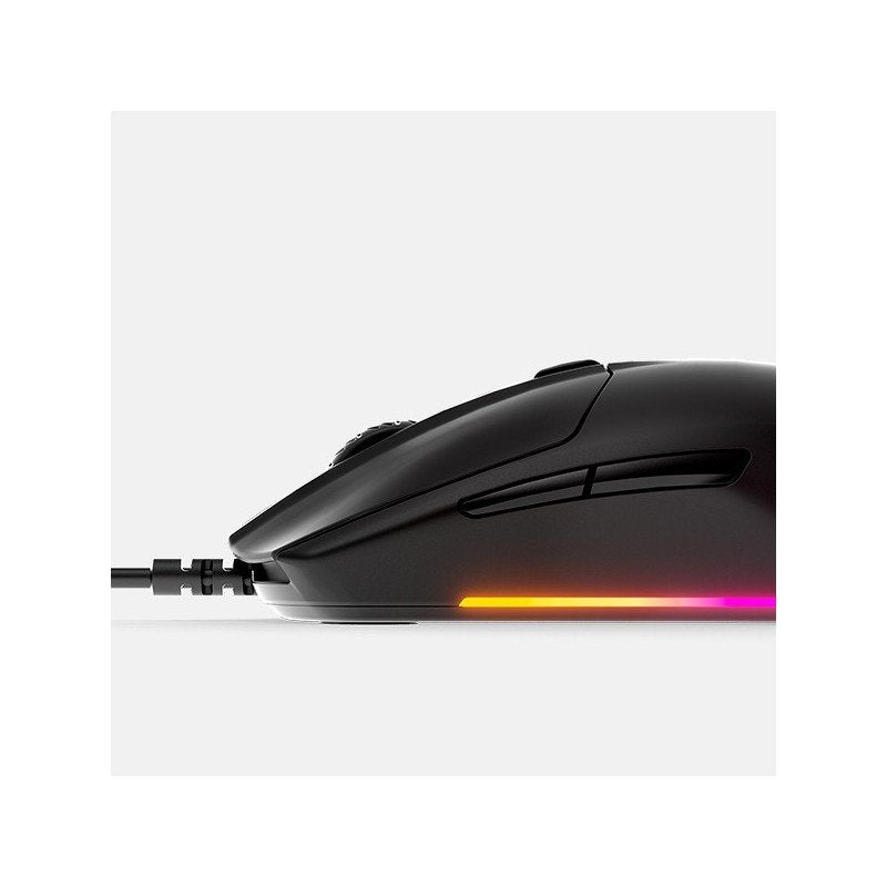 Ratón gaming Steelseries Rival 3 USB Tipo A Óptico 8500 DPI Usado