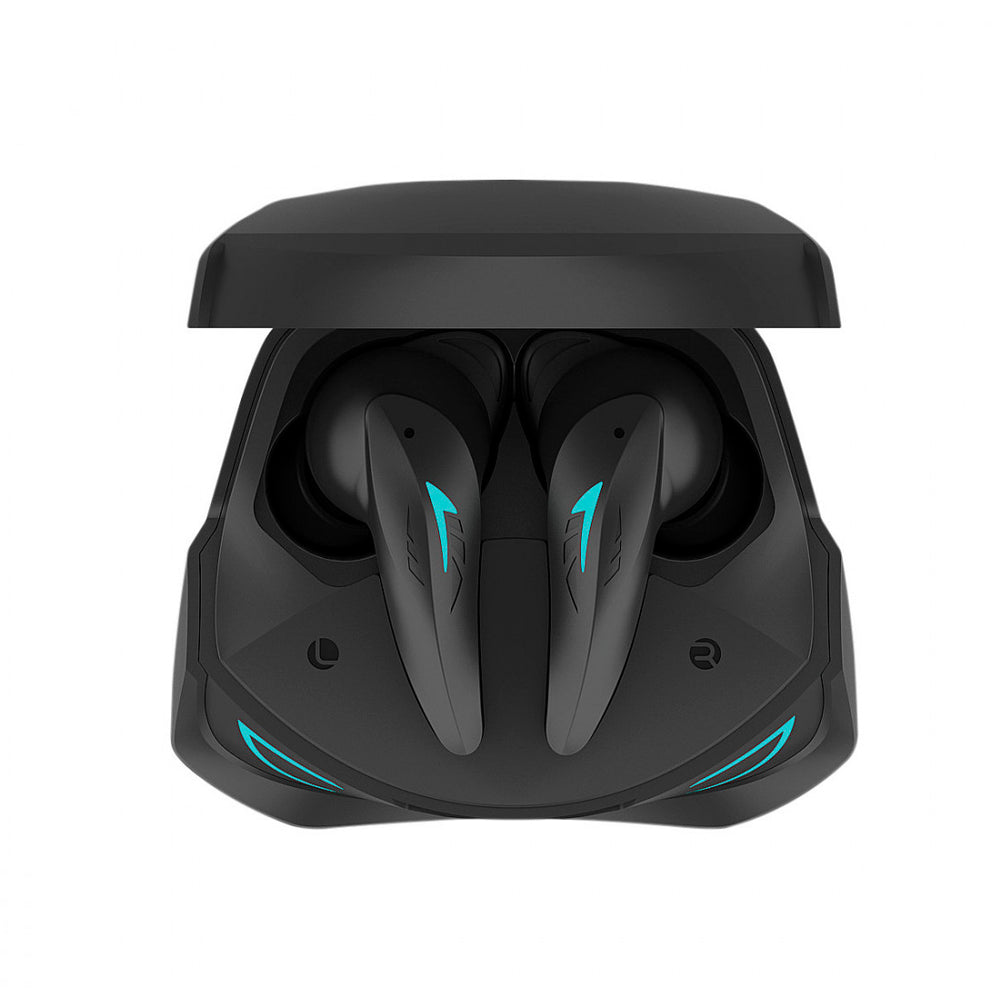 Auriculares Muvit iO Smart True Wireless Gaming ENC/ANC negro LED