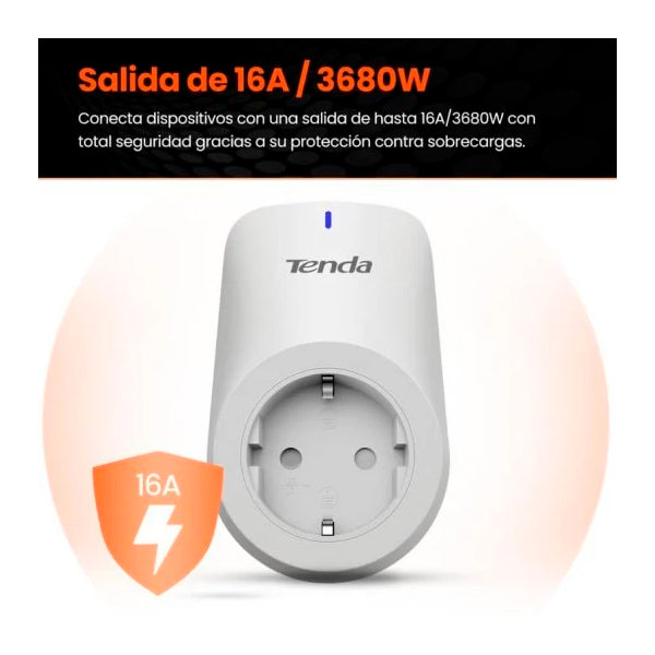 Enchufe Inteligente Tenda Beli SP6 Wifi 16A