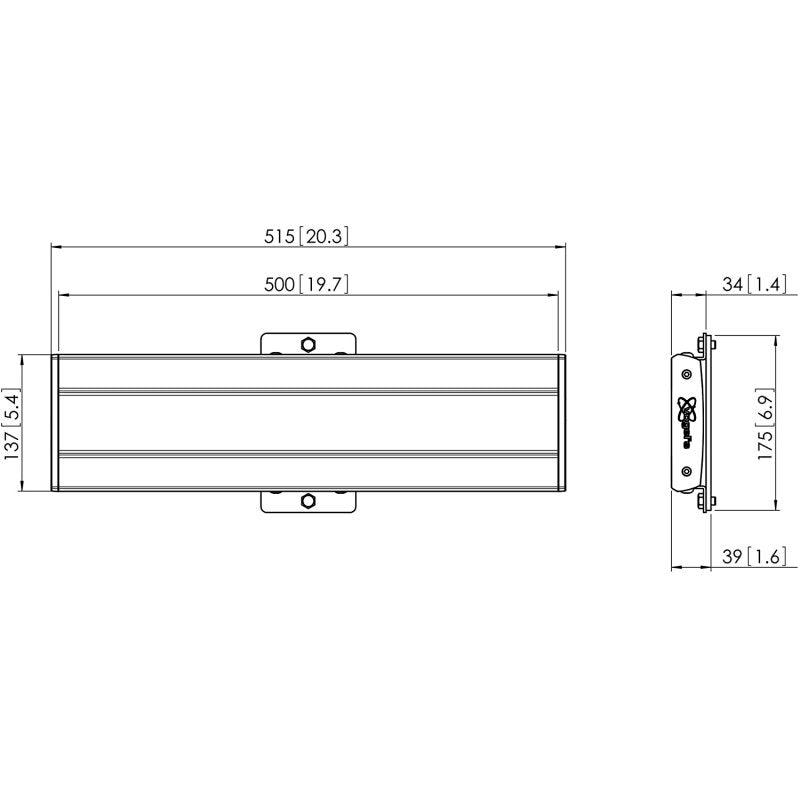 Soporte Vogels PFB 3405 Interface Bar 515mm