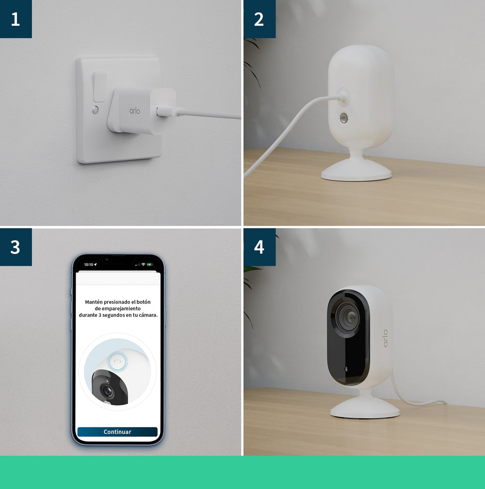 Cámara videovigilancia Interior Arlo Essential 2K