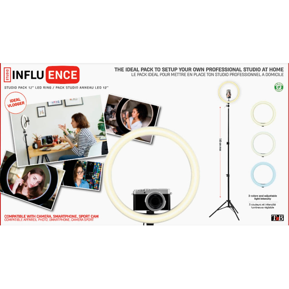 TnB Influence Anillo LED + Trípode de estudio
